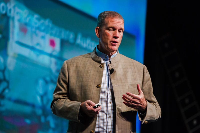 Scott Klososky delivering keynote